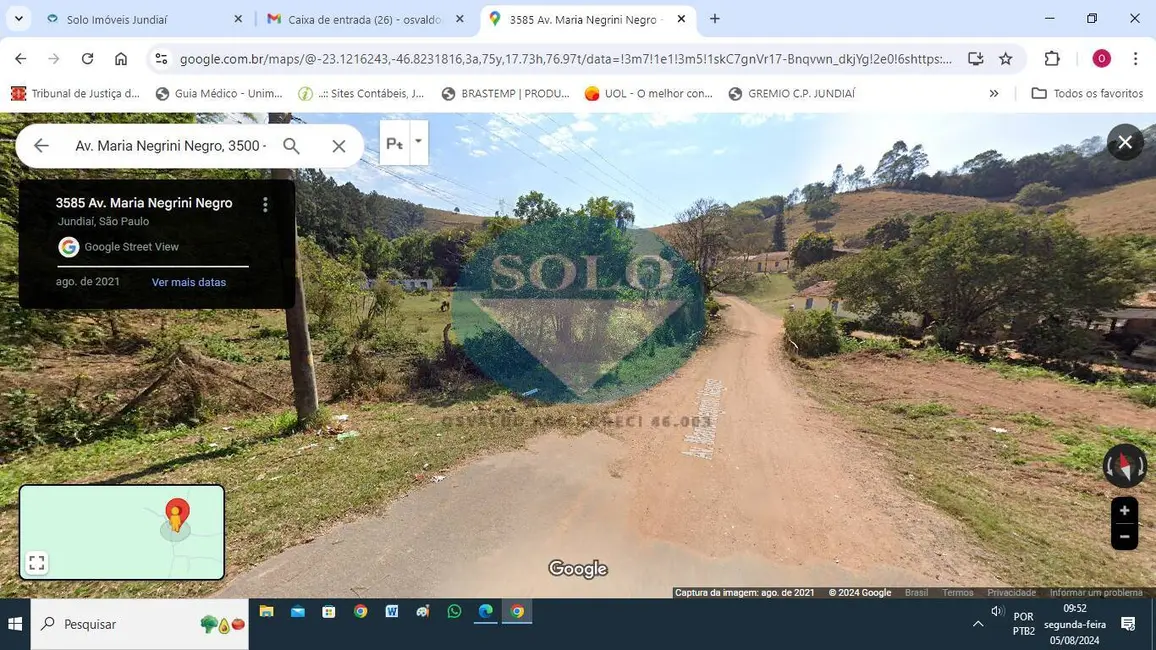 Foto 1 de Sítio / Rancho à venda, 160000m2 em Caxambu, Jundiai - SP