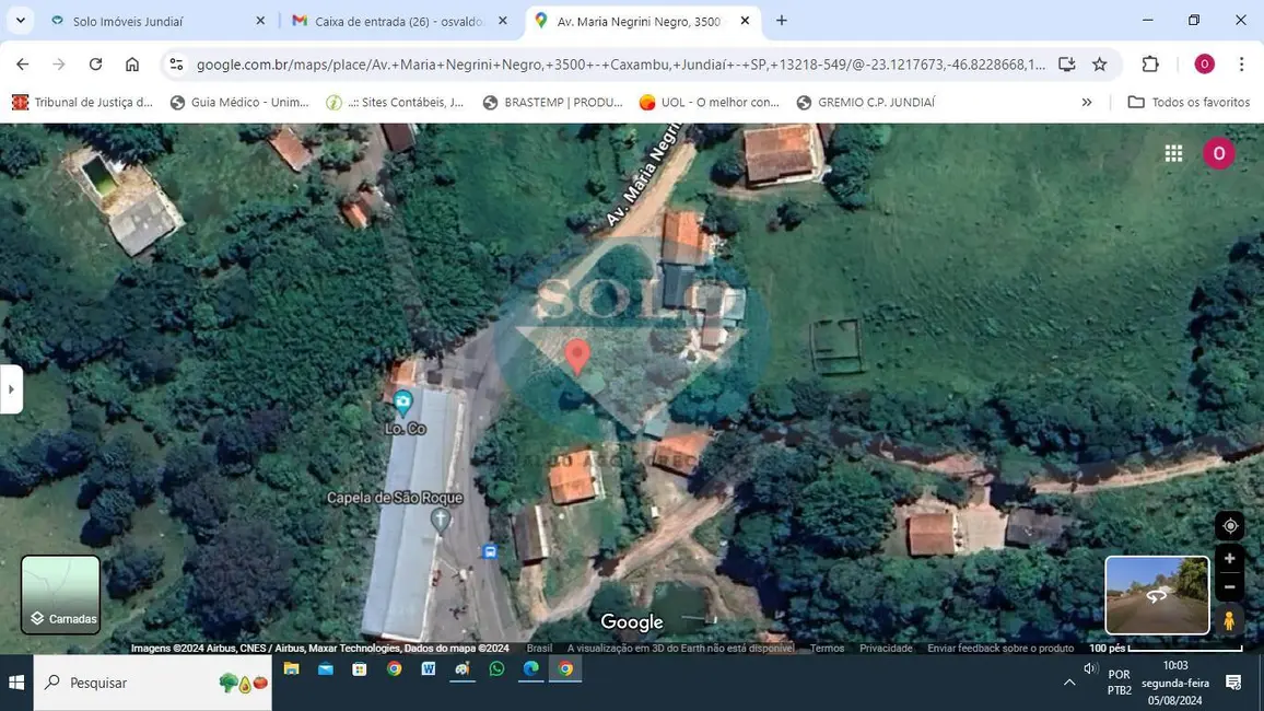 Foto 2 de Sítio / Rancho à venda, 160000m2 em Caxambu, Jundiai - SP
