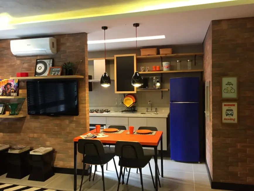 Foto 2 de Apartamento com 1 quarto à venda, 44m2 em Farroupilha, Porto Alegre - RS