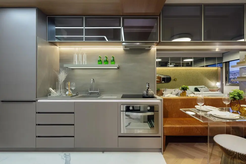 Foto 5 de Kitnet à venda, 29m2 em Mont Serrat, Porto Alegre - RS