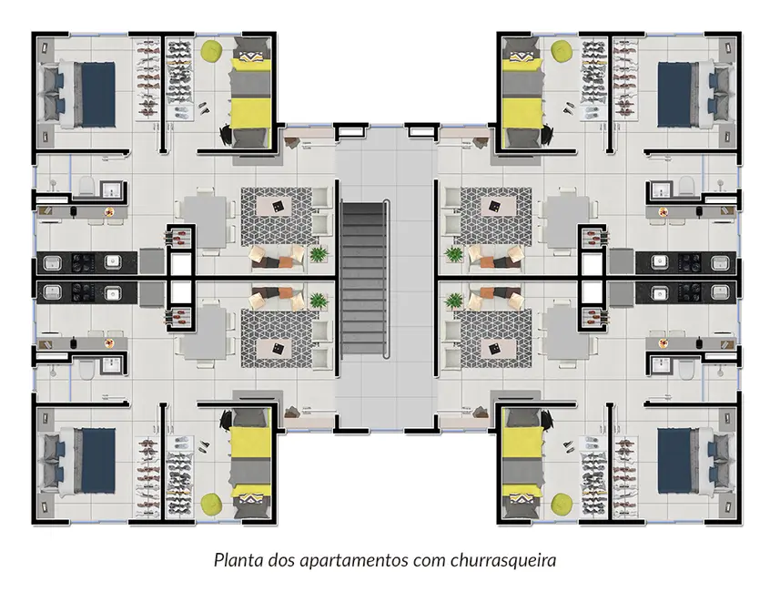Foto 1 de Apartamento com 2 quartos à venda, 44m2 em Agronomia, Porto Alegre - RS