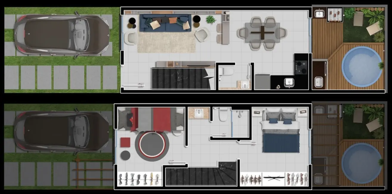 Foto 4 de Casa com 1 quarto à venda, 41m2 em Vila Nova, Porto Alegre - RS