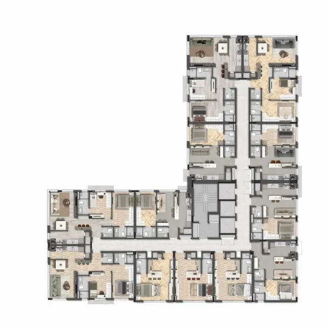 Foto 2 de Apartamento com 1 quarto à venda, 43m2 em Moinhos de Vento, Porto Alegre - RS