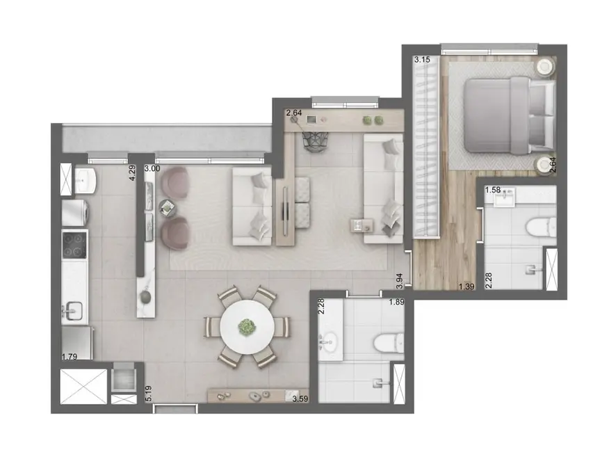 Foto 2 de Apartamento com 2 quartos à venda, 113m2 em Higienópolis, Porto Alegre - RS