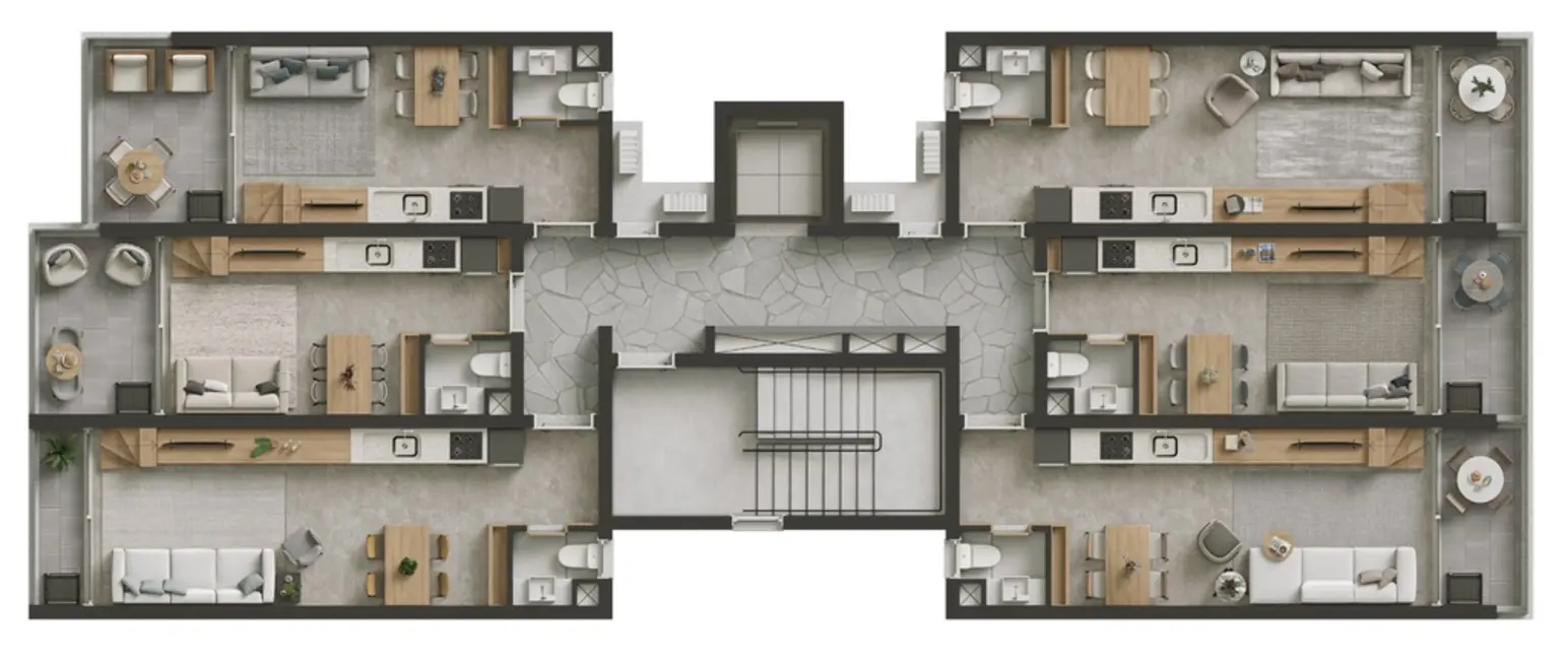 Foto 5 de Apartamento com 1 quarto à venda, 45m2 em Rio Branco, Porto Alegre - RS