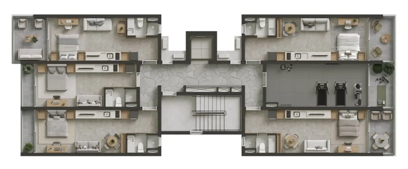 Foto 4 de Apartamento com 1 quarto à venda, 82m2 em Rio Branco, Porto Alegre - RS