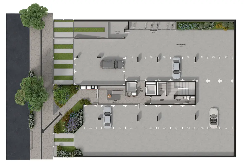 Apartamento com 3 quartos à venda, 117m2 em Petrópolis, Porto Alegre - RS - imagem 7 Foto 7 de Apartamento com 3 quartos à venda, 117m2 em Petrópolis, Porto Alegre - RS