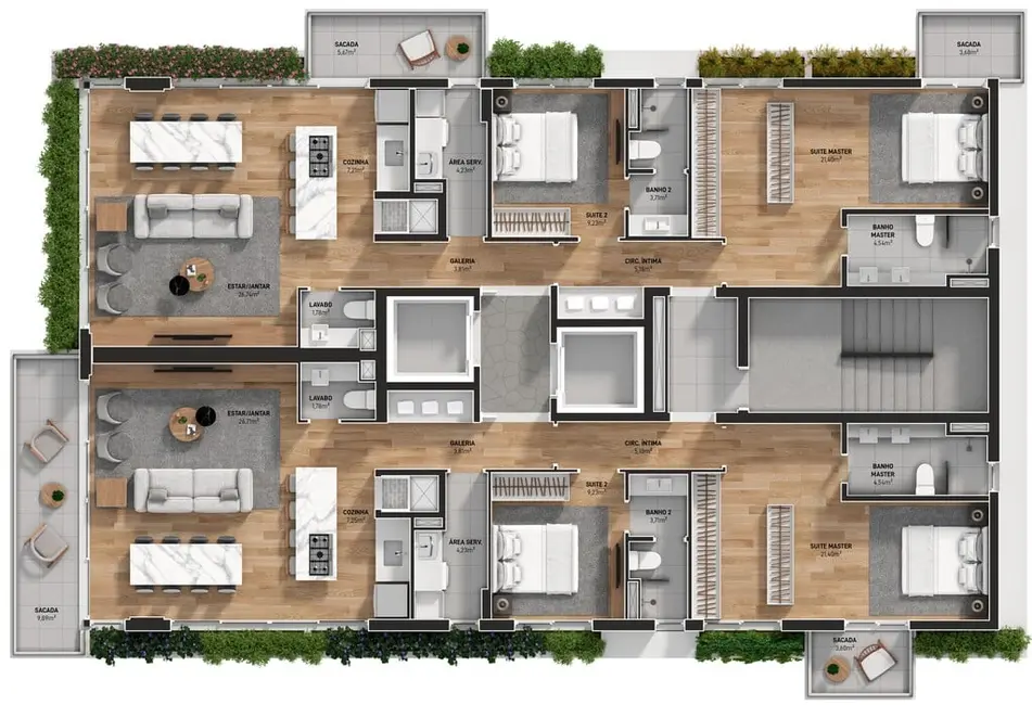 Foto 2 de Apartamento com 2 quartos à venda, 117m2 em Petrópolis, Porto Alegre - RS