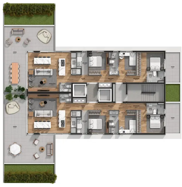 Apartamento com 3 quartos à venda, 188m2 em Petrópolis, Porto Alegre - RS - imagem 5 Foto 5 de Apartamento com 3 quartos à venda, 188m2 em Petrópolis, Porto Alegre - RS