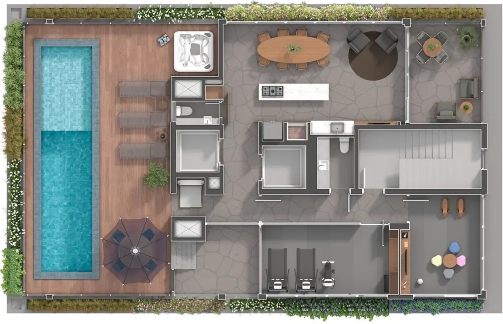Apartamento com 3 quartos à venda, 188m2 em Petrópolis, Porto Alegre - RS - imagem 6 Foto 6 de Apartamento com 3 quartos à venda, 188m2 em Petrópolis, Porto Alegre - RS
