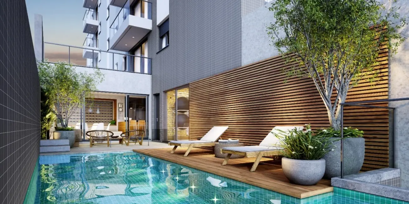 Foto 5 de Apartamento com 1 quarto à venda, 41m2 em Menino Deus, Porto Alegre - RS