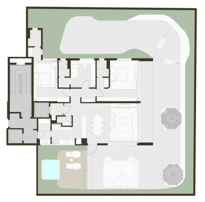 Apartamento com 3 quartos à venda, 402m2 em Petrópolis, Porto Alegre - RS - imagem 6 Foto 6 de Apartamento com 3 quartos à venda, 402m2 em Petrópolis, Porto Alegre - RS