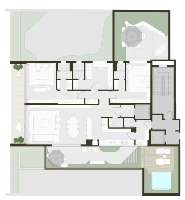 Apartamento com 3 quartos à venda, 402m2 em Petrópolis, Porto Alegre - RS - imagem 5 Foto 5 de Apartamento com 3 quartos à venda, 402m2 em Petrópolis, Porto Alegre - RS