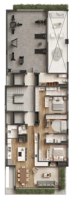 Apartamento com 3 quartos à venda, 126m2 em Higienópolis, Porto Alegre - RS - imagem 3 Foto 3 de Apartamento com 3 quartos à venda, 126m2 em Higienópolis, Porto Alegre - RS