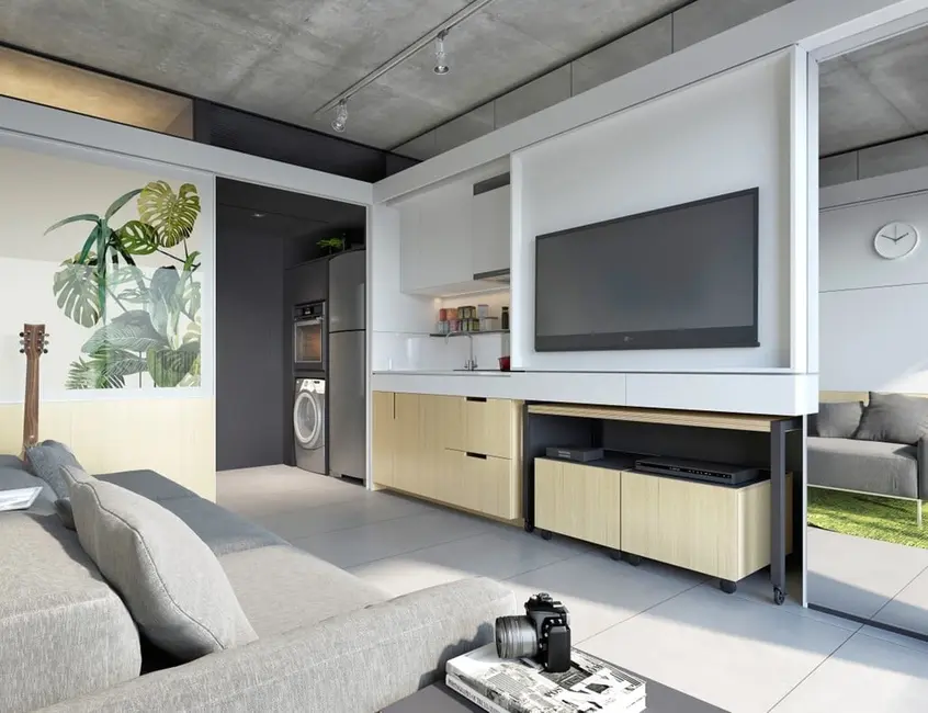 Foto 7 de Apartamento com 1 quarto à venda, 36m2 em Menino Deus, Porto Alegre - RS