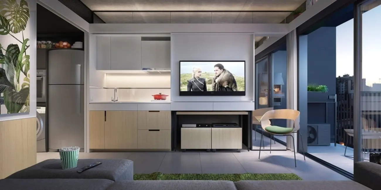 Apartamento com 1 quarto à venda, 75m2 em Menino Deus, Porto Alegre - RS - imagem 6 Foto 6 de Apartamento com 1 quarto à venda, 75m2 em Menino Deus, Porto Alegre - RS