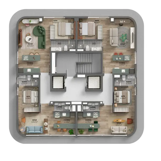 Apartamento com 2 quartos à venda, 93m2 em Moinhos de Vento, Porto Alegre - RS - imagem 5 Foto 5 de Apartamento com 2 quartos à venda, 93m2 em Moinhos de Vento, Porto Alegre - RS