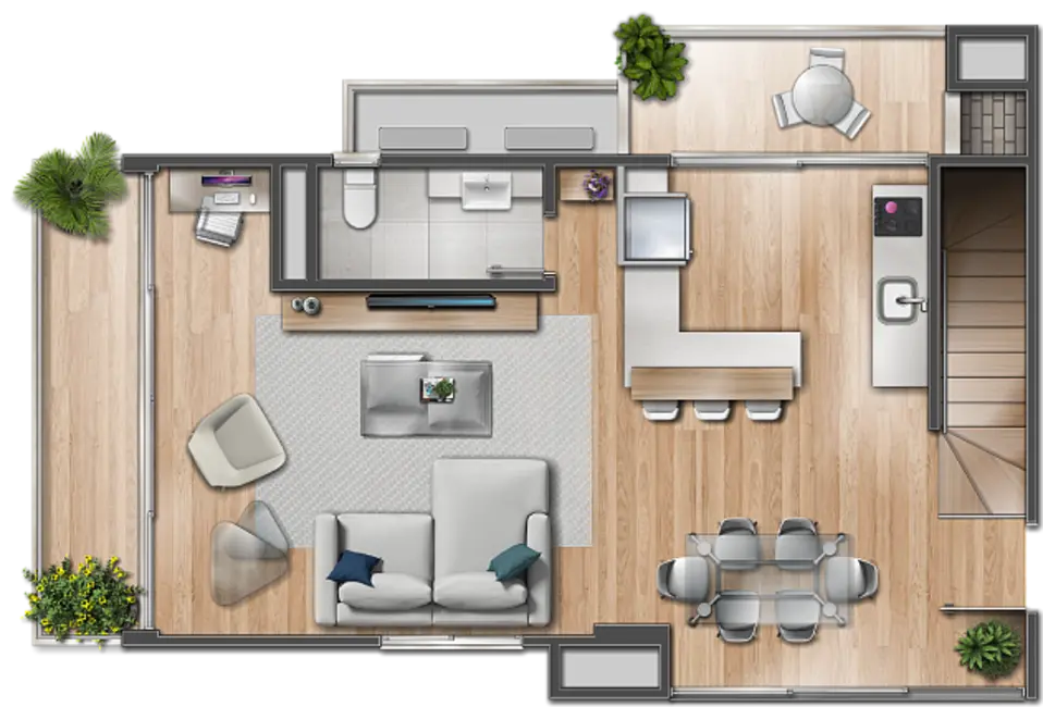 Foto 1 de Apartamento com 2 quartos à venda, 123m2 em Menino Deus, Porto Alegre - RS