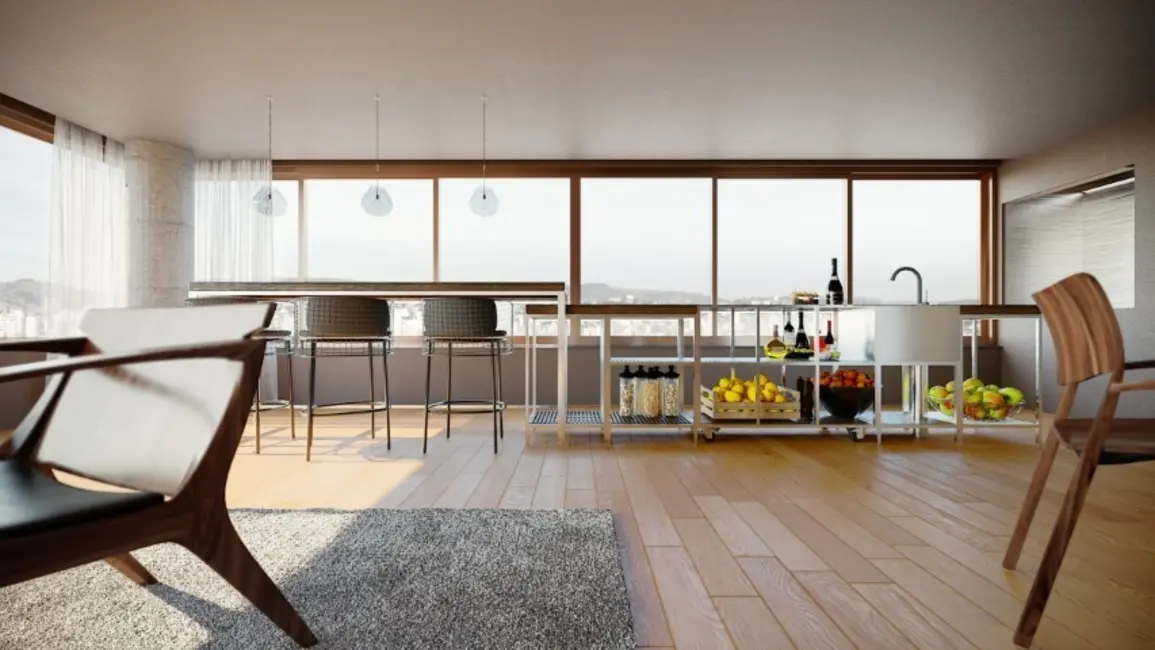 Apartamento com 3 quartos à venda, 181m2 em Petrópolis, Porto Alegre - RS - imagem 9 Foto 9 de Apartamento com 3 quartos à venda, 181m2 em Petrópolis, Porto Alegre - RS
