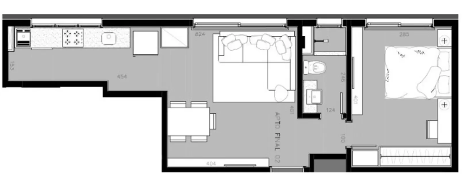 Foto 8 de Apartamento com 2 quartos à venda, 63m2 em Bela Vista, Porto Alegre - RS