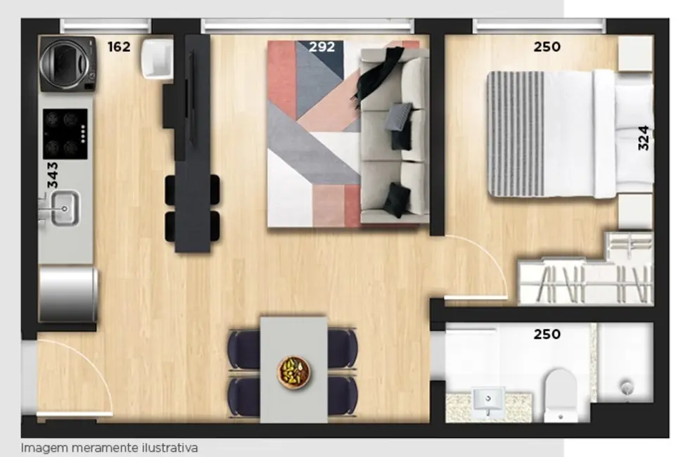 Apartamento com 1 quarto à venda, 38m2 em Bom Fim, Porto Alegre - RS - imagem 5 Foto 5 de Apartamento com 1 quarto à venda, 38m2 em Bom Fim, Porto Alegre - RS