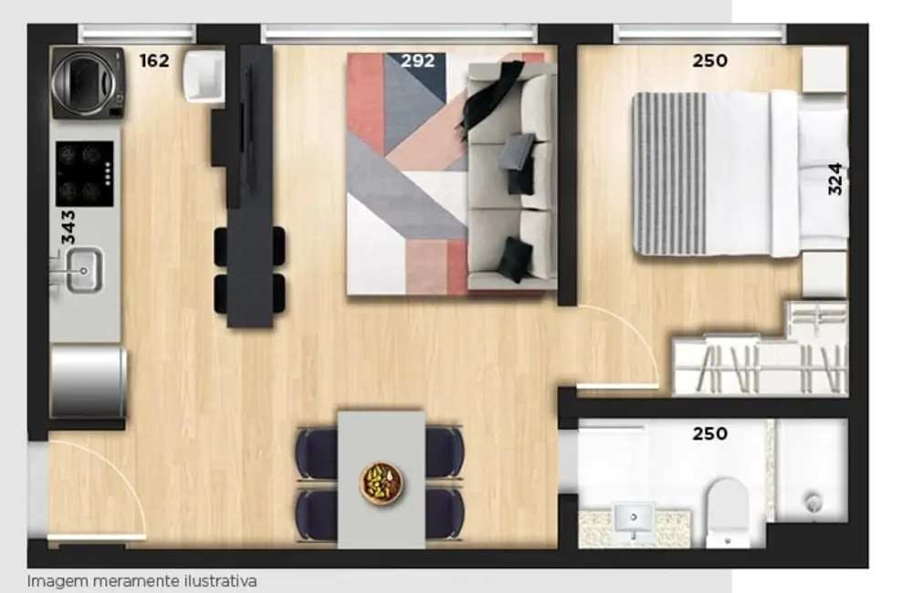 Foto 5 de Apartamento com 1 quarto à venda, 32m2 em Bom Fim, Porto Alegre - RS