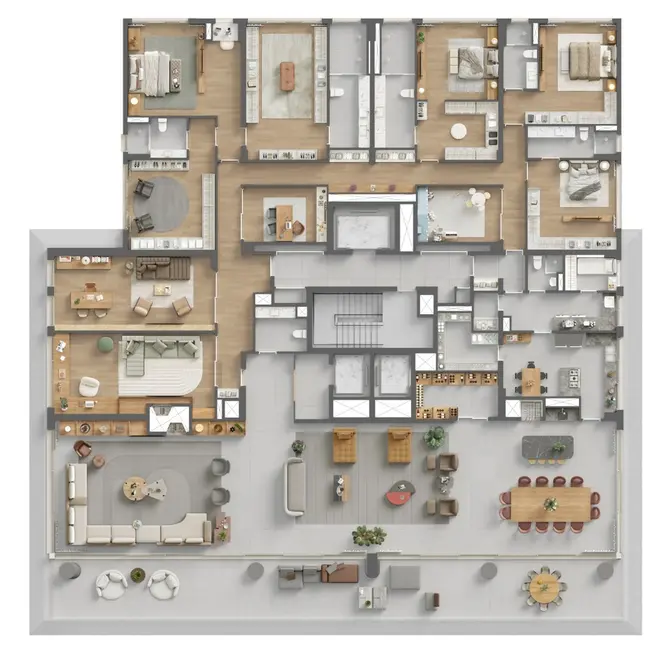 Apartamento com 3 quartos à venda, 329m2 em Moinhos de Vento, Porto Alegre - RS - imagem 5 Foto 5 de Apartamento com 3 quartos à venda, 329m2 em Moinhos de Vento, Porto Alegre - RS