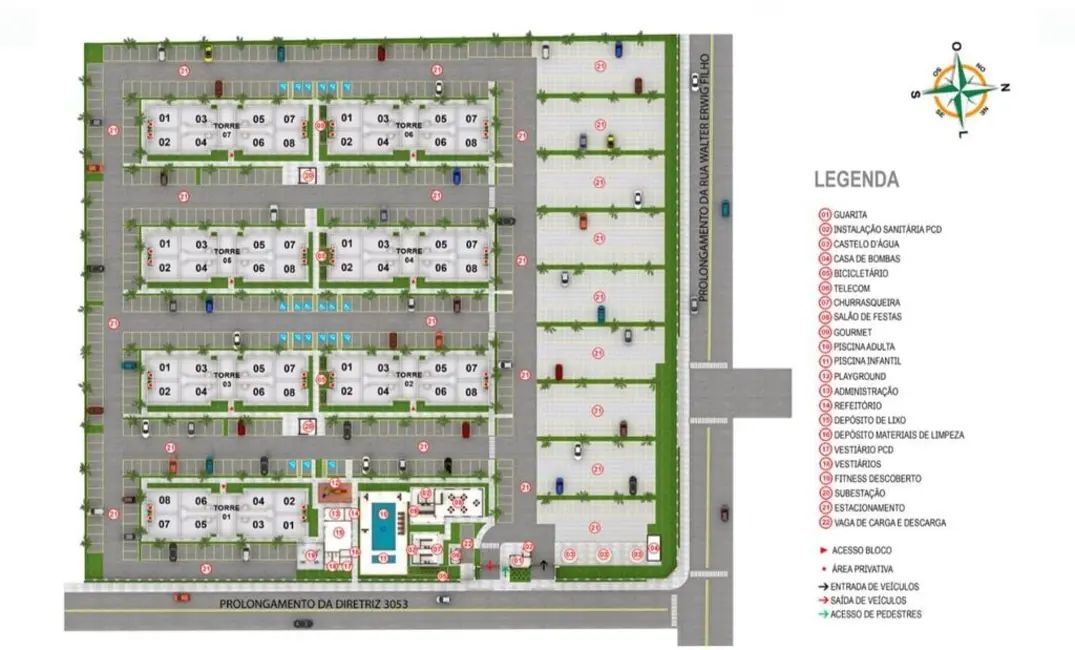 Apartamento com 2 quartos à venda, 44m2 em Costa e Silva, Porto Alegre - RS - imagem 8 Foto 8 de Apartamento com 2 quartos à venda, 44m2 em Costa e Silva, Porto Alegre - RS