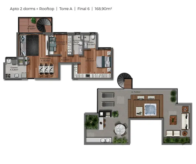 Foto 6 de Apartamento com 2 quartos à venda, 85m2 em Tristeza, Porto Alegre - RS