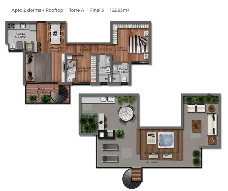 Foto 4 de Apartamento com 3 quartos à venda, 218m2 em Tristeza, Porto Alegre - RS