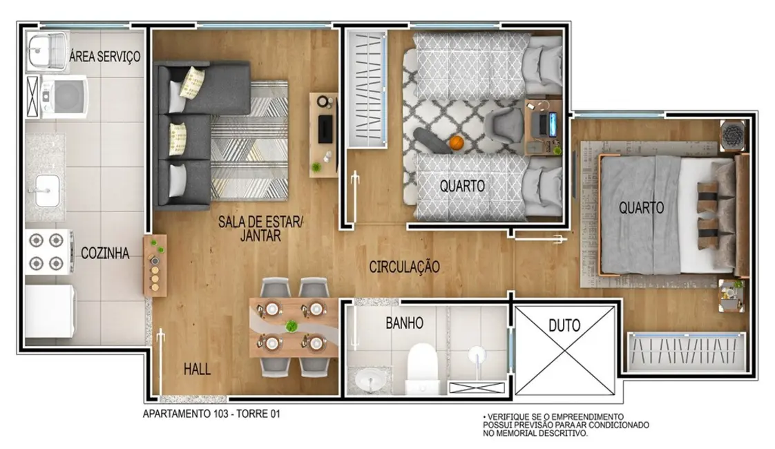 Foto 3 de Apartamento com 1 quarto à venda, 41m2 em Costa e Silva, Porto Alegre - RS