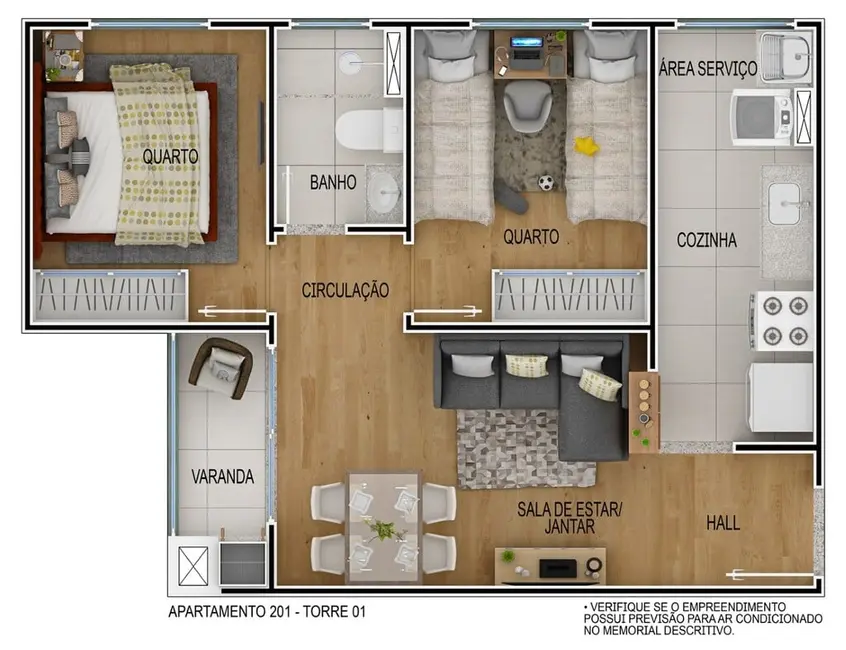 Foto 2 de Apartamento com 2 quartos à venda, 44m2 em Costa e Silva, Porto Alegre - RS