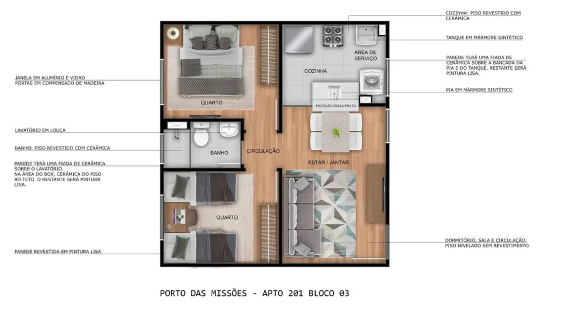 Foto 2 de Apartamento com 1 quarto à venda, 38m2 em Vila Nova, Porto Alegre - RS