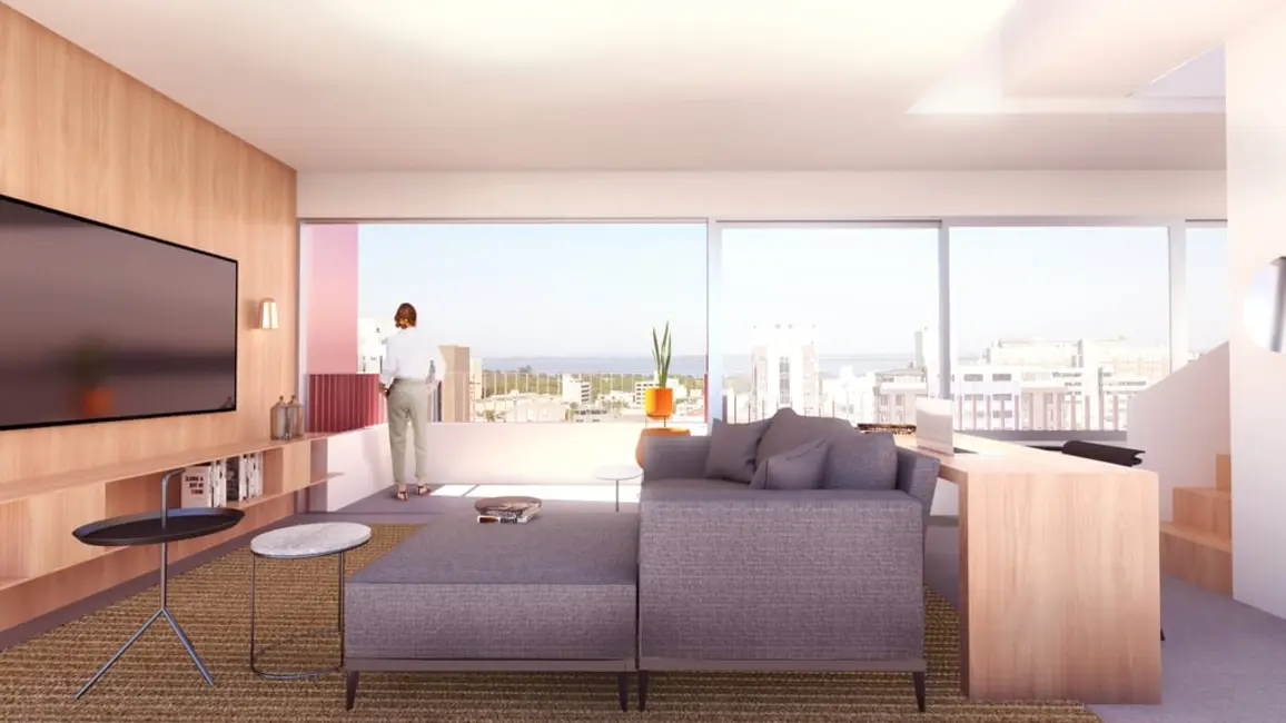 Apartamento com 1 quarto à venda, 43m2 em Menino Deus, Porto Alegre - RS - imagem 8 Foto 8 de Apartamento com 1 quarto à venda, 43m2 em Menino Deus, Porto Alegre - RS