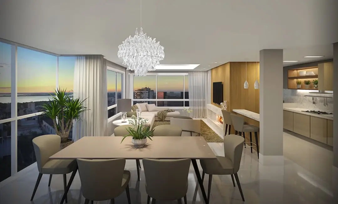 Apartamento com 3 quartos à venda, 87m2 em Menino Deus, Porto Alegre - RS - imagem 4 Foto 4 de Apartamento com 3 quartos à venda, 87m2 em Menino Deus, Porto Alegre - RS