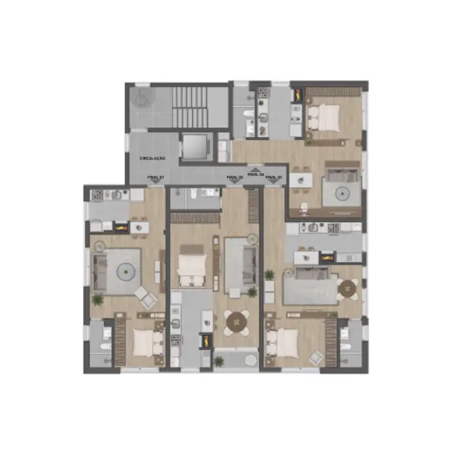 Foto 5 de Kitnet à venda, 47m2 em Tristeza, Porto Alegre - RS