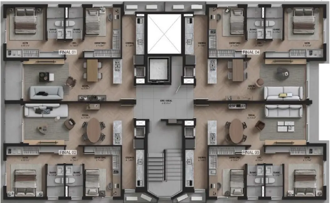 Apartamento com 2 quartos à venda, 85m2 em Petrópolis, Porto Alegre - RS - imagem 5 Foto 5 de Apartamento com 2 quartos à venda, 85m2 em Petrópolis, Porto Alegre - RS