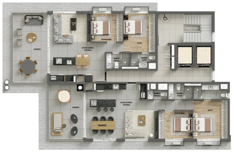 Foto 9 de Apartamento com 1 quarto à venda, 94m2 em Petrópolis, Porto Alegre - RS