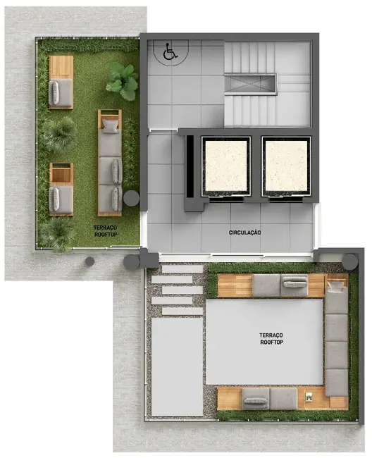 Apartamento com 2 quartos à venda, 70m2 em Petrópolis, Porto Alegre - RS - imagem 4 Foto 4 de Apartamento com 2 quartos à venda, 70m2 em Petrópolis, Porto Alegre - RS