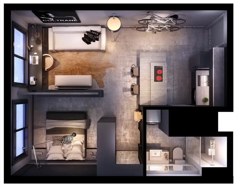 Apartamento com 1 quarto à venda, 66m2 em Auxiliadora, Porto Alegre - RS - imagem 6 Foto 6 de Apartamento com 1 quarto à venda, 66m2 em Auxiliadora, Porto Alegre - RS