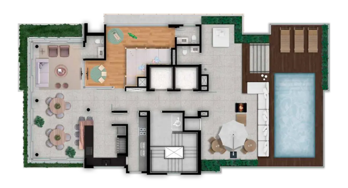 Foto 4 de Apartamento com 3 quartos à venda, 218m2 em Mont Serrat, Porto Alegre - RS