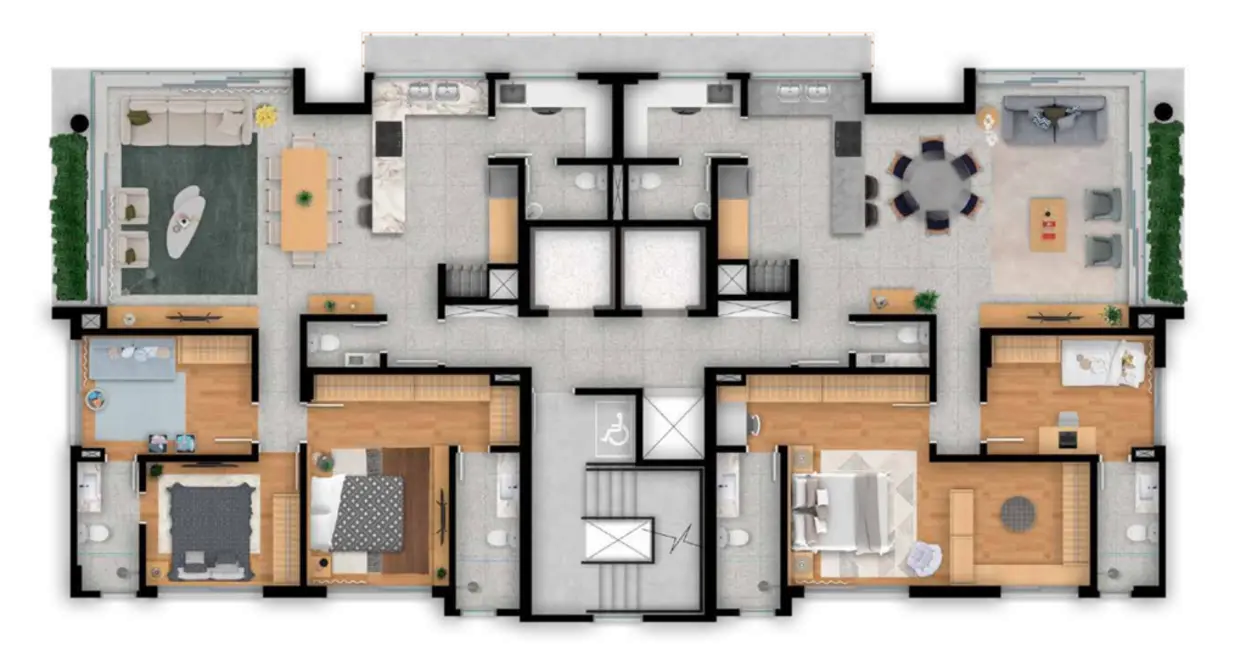 Foto 3 de Apartamento com 3 quartos à venda, 218m2 em Mont Serrat, Porto Alegre - RS