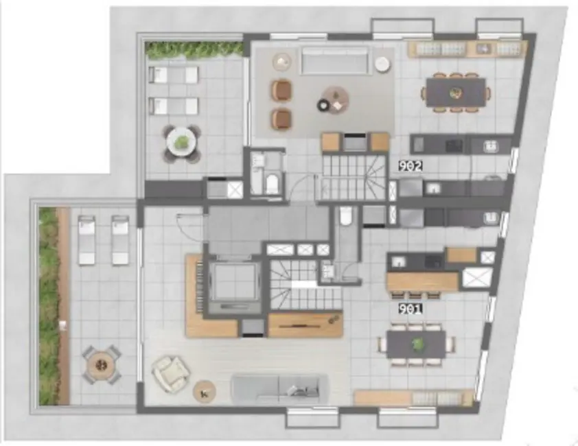 Apartamento com 2 quartos à venda, 63m2 em Boa Vista, Porto Alegre - RS - imagem 7 Foto 7 de Apartamento com 2 quartos à venda, 63m2 em Boa Vista, Porto Alegre - RS