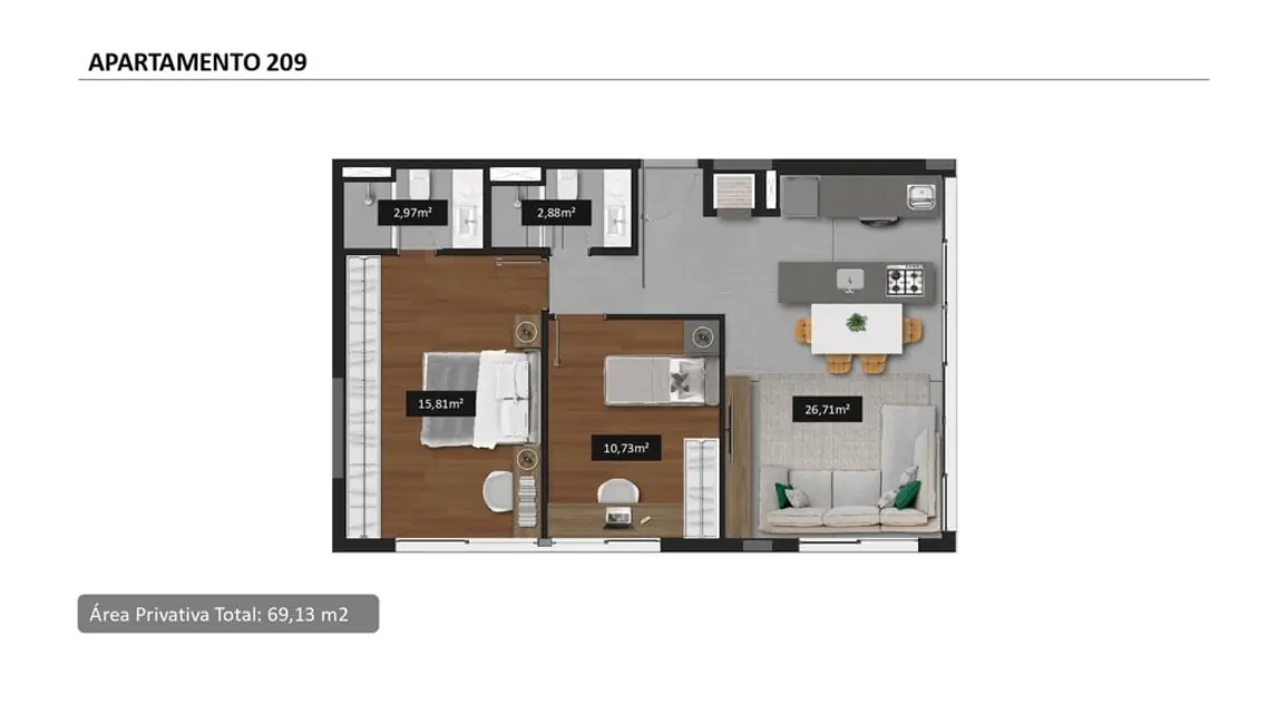 Apartamento com 1 quarto à venda, 70m2 em Petrópolis, Porto Alegre - RS - imagem 7 Foto 7 de Apartamento com 1 quarto à venda, 70m2 em Petrópolis, Porto Alegre - RS