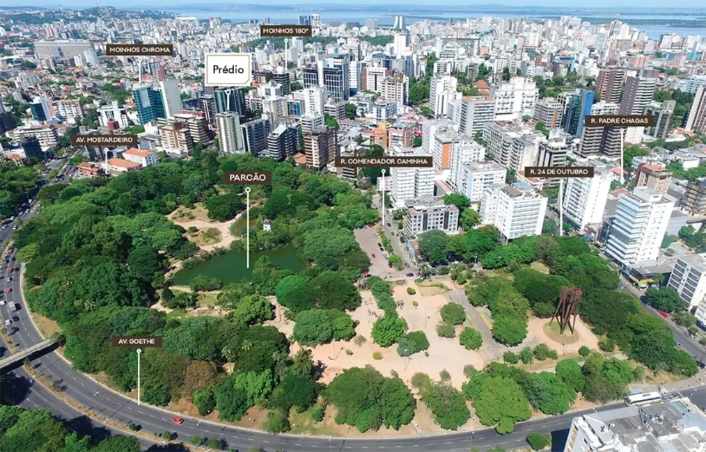 Foto 2 de Apartamento com 1 quarto à venda, 43m2 em Moinhos de Vento, Porto Alegre - RS
