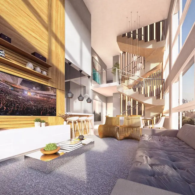 Apartamento com 3 quartos à venda, 83m2 em Menino Deus, Porto Alegre - RS - imagem 3 Foto 3 de Apartamento com 3 quartos à venda, 83m2 em Menino Deus, Porto Alegre - RS