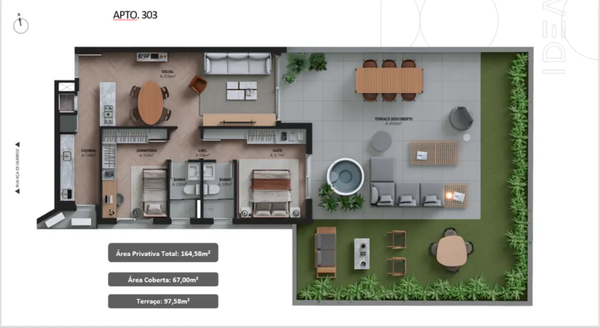 Apartamento com 2 quartos à venda, 74m2 em Petrópolis, Porto Alegre - RS - imagem 8 Foto 8 de Apartamento com 2 quartos à venda, 74m2 em Petrópolis, Porto Alegre - RS
