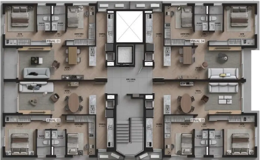 Apartamento com 2 quartos à venda, 74m2 em Petrópolis, Porto Alegre - RS - imagem 5 Foto 5 de Apartamento com 2 quartos à venda, 74m2 em Petrópolis, Porto Alegre - RS