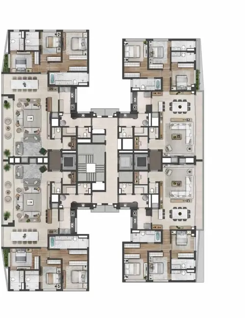 Foto 1 de Apartamento com 3 quartos à venda, 243m2 em Jardim Europa, Porto Alegre - RS