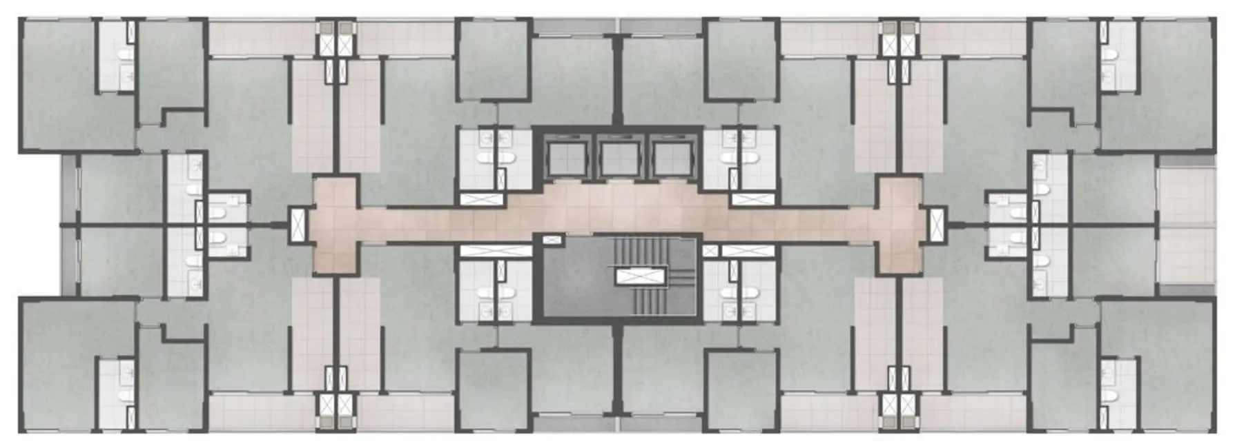 Foto 4 de Apartamento com 3 quartos à venda, 93m2 em Boa Vista, Porto Alegre - RS